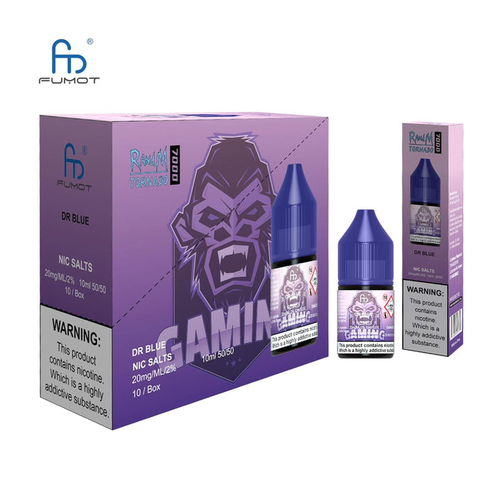 R and M 7000 Nic Salt 10ml - Box of 10 - Vapingsupply