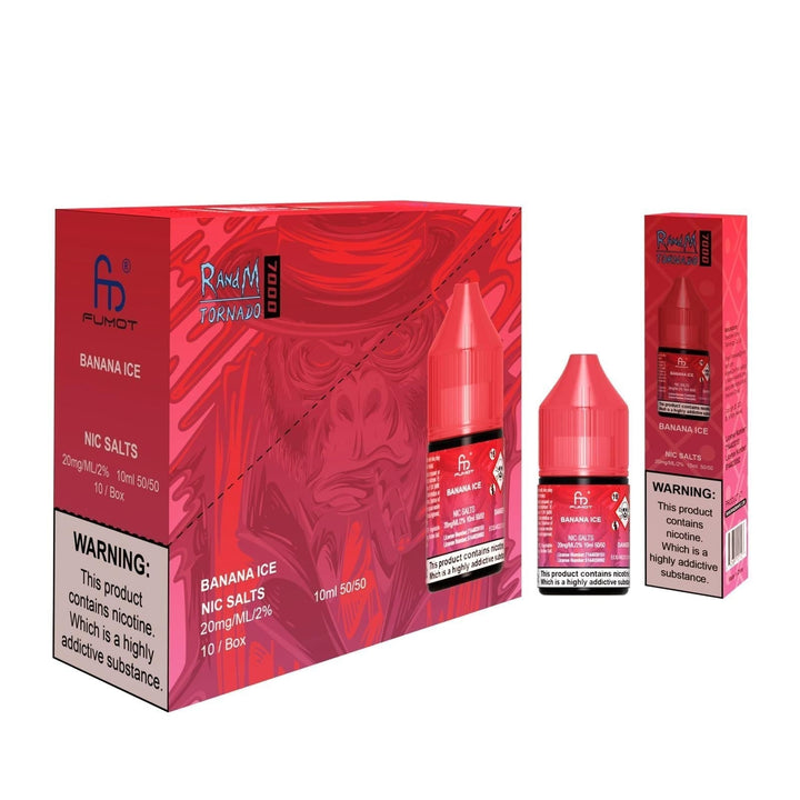R and M 7000 Nic Salt 10ml - Box of 10 - Vapingsupply