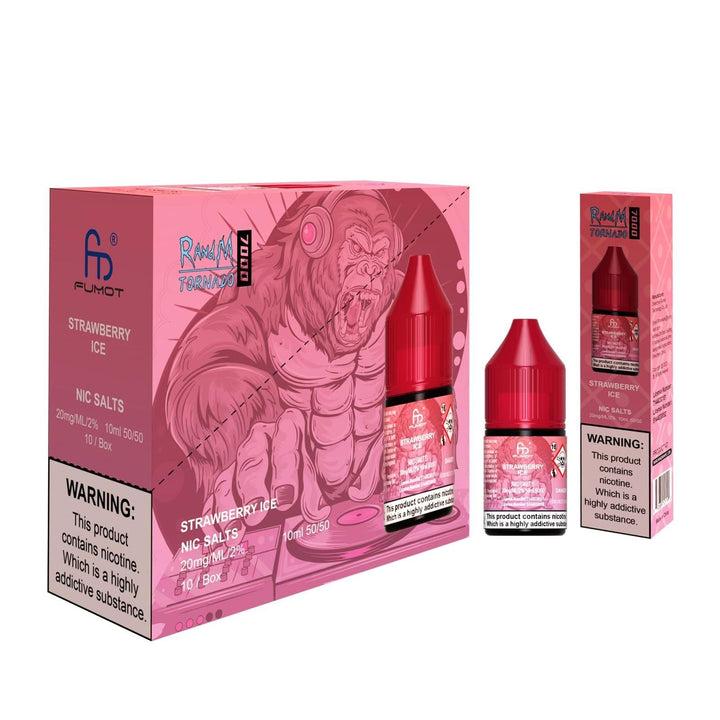 R and M 7000 Nic Salt 10ml - Box of 10 - Vapingsupply