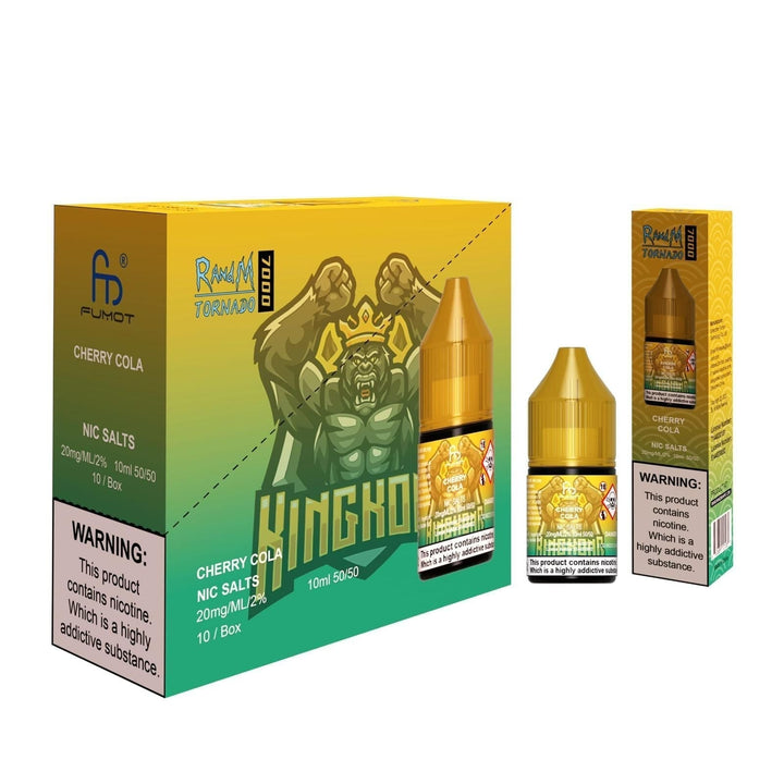 R and M 7000 Nic Salt 10ml - Box of 10 - Vapingsupply