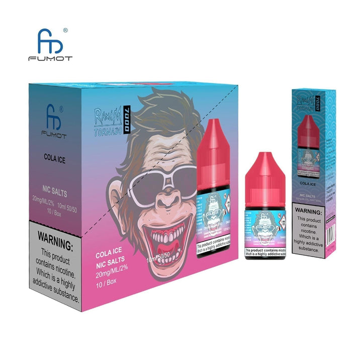 R and M 7000 Nic Salt 10ml - Box of 10 - Vapingsupply