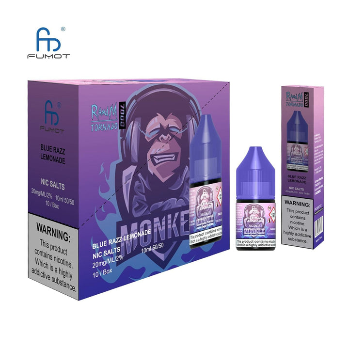 R and M 7000 Nic Salt 10ml - Box of 10 - Vapingsupply