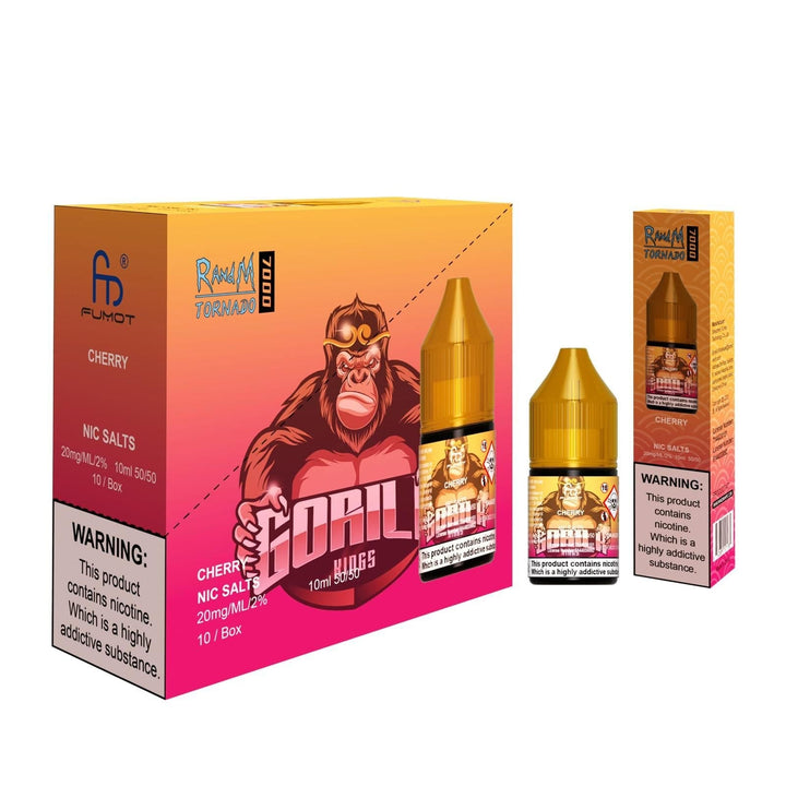 R and M 7000 Nic Salt 10ml - Box of 10 - Vapingsupply