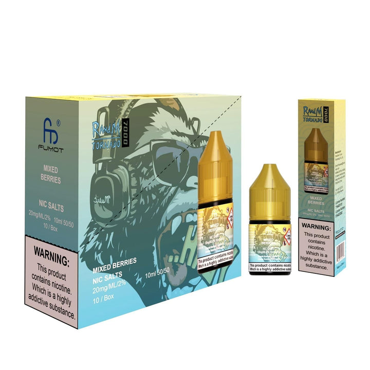 R and M 7000 Nic Salt 10ml - Box of 10 - Vapingsupply
