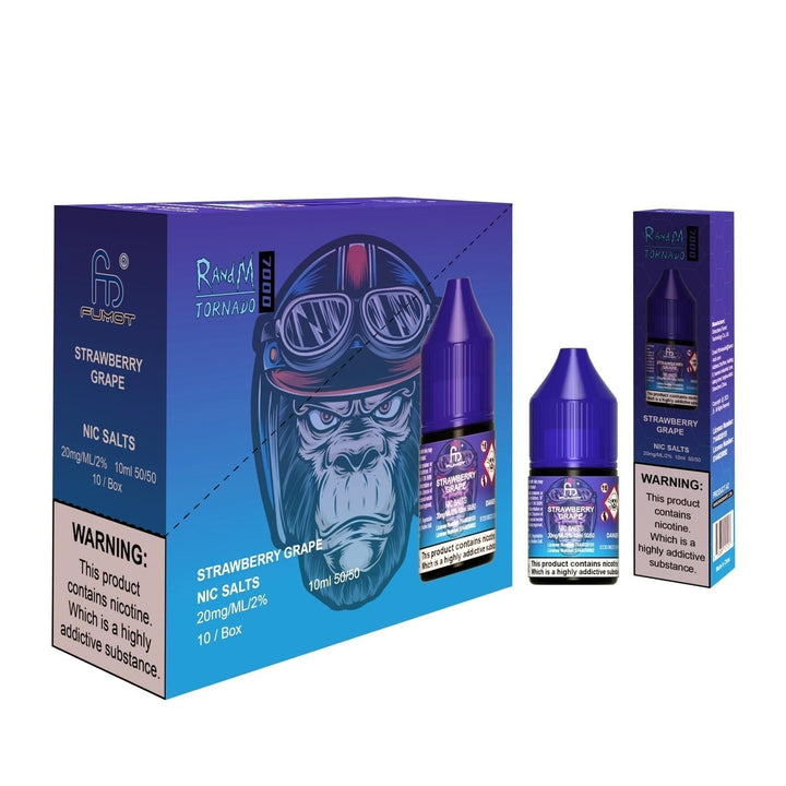 R and M 7000 Nic Salt 10ml - Box of 10 - Vapingsupply