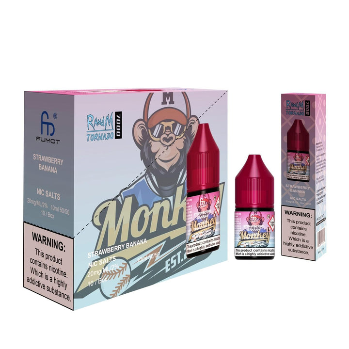 R and M 7000 Nic Salt 10ml - Box of 10 - Vapingsupply
