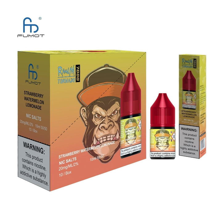 R and M 7000 Nic Salt 10ml - Box of 10 - Vapingsupply