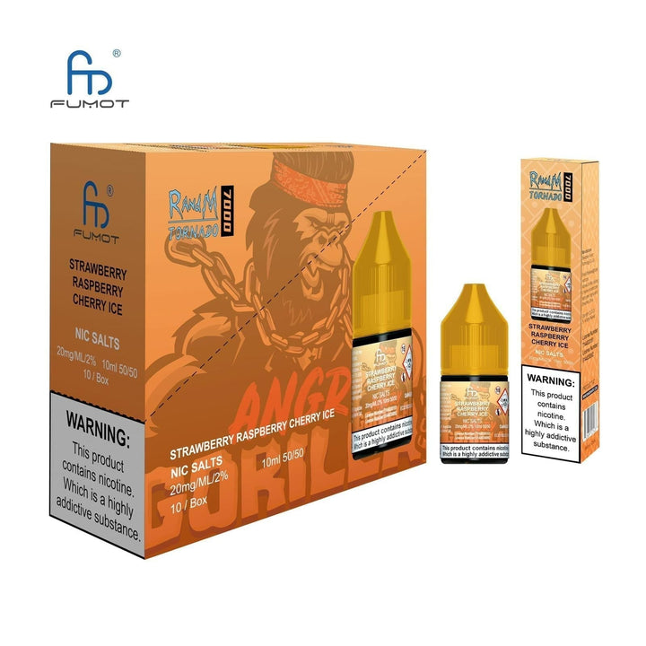 R and M 7000 Nic Salt 10ml - Box of 10 - Vapingsupply