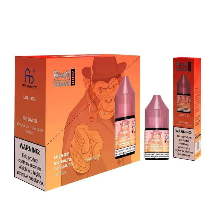 R and M 7000 Nic Salt 10ml - Box of 10 - Vapingsupply