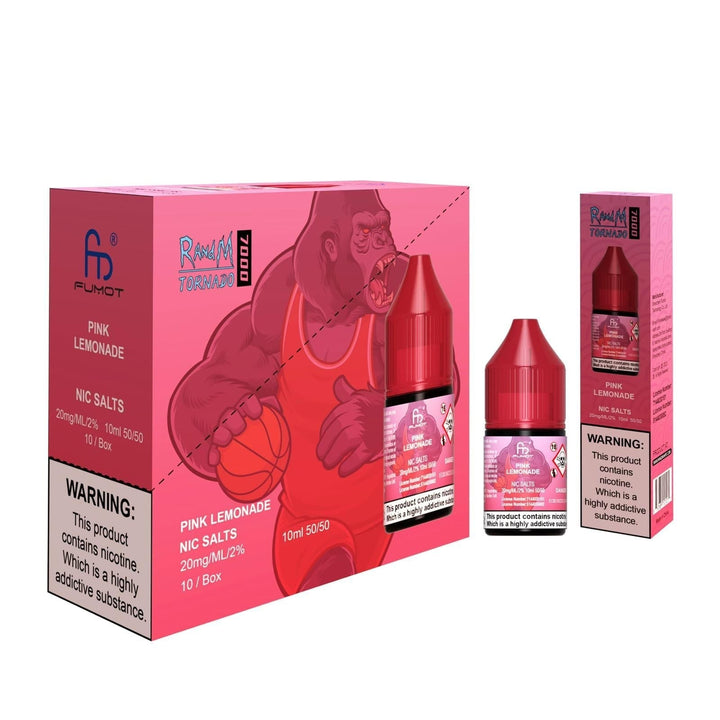 R and M 7000 Nic Salt 10ml - Box of 10 - Vapingsupply