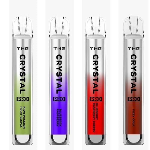 The Crystal Pro Bar 600 Disposable Vape Pod - Box of 10 - Vapingsupply