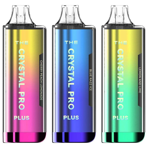 The Crystal Pro Plus 4000 Disposable Vape Pod Puff Bar Box of 10 - Vapingsupply