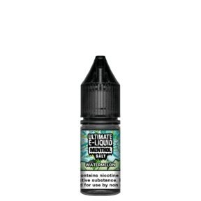Ultimate E-Liquid Menthol 10ML Nic Salt (Pack of 10) - Vapingsupply