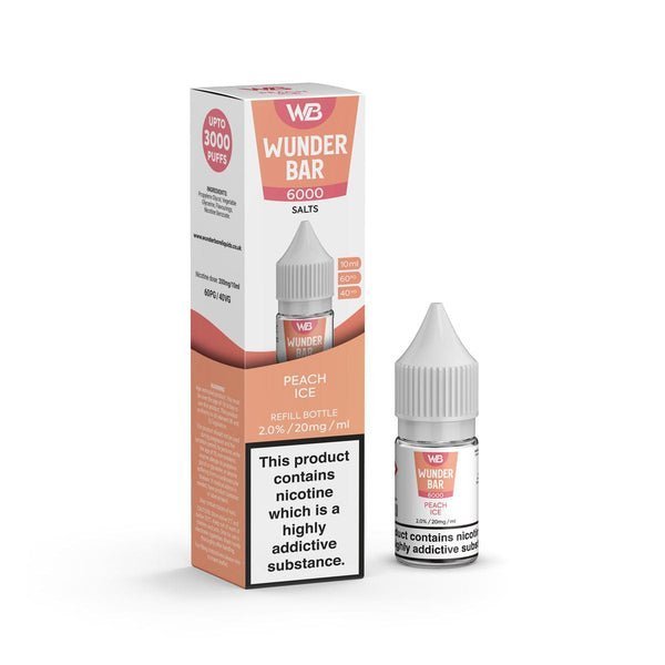 Wundar Bar 6000 Nic Salt 10ml - Box Of 10 - Vapingsupply