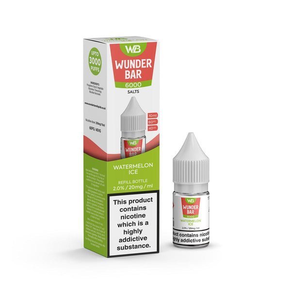 Wundar Bar 6000 Nic Salt 10ml - Box Of 10 - Vapingsupply